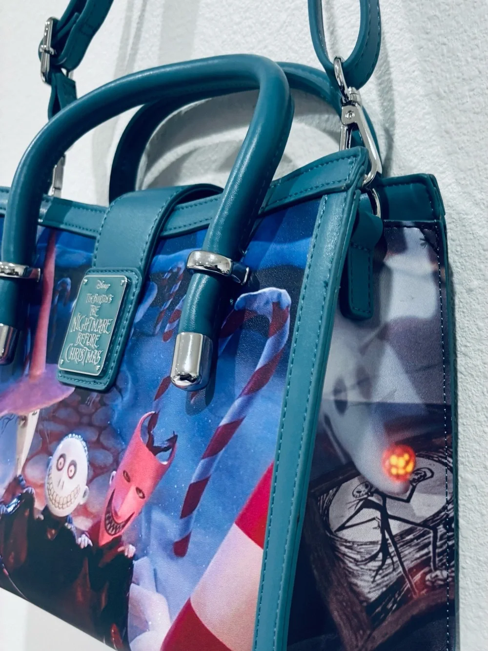 Loungefly Nightmare Before Christmas Final Frame Crossbody Bag